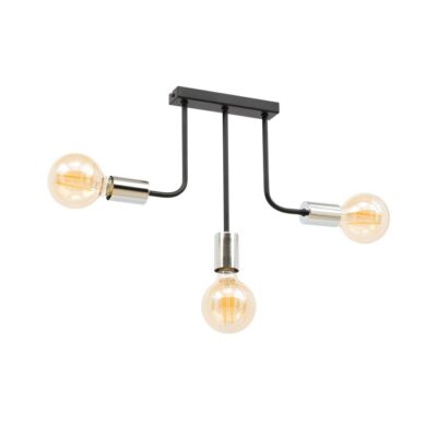 Indigeo Kristallkrona 42 cm Svart -