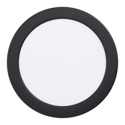 Infälld Lampa Fueva - Svart, 166 mm