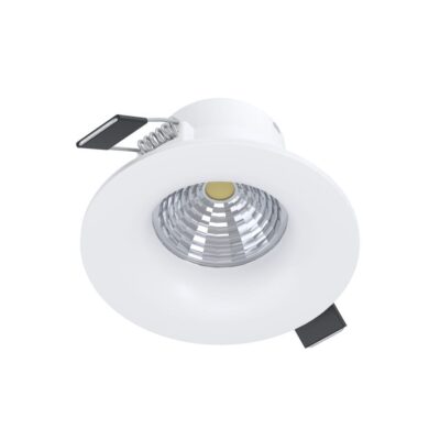 Infälld Lampa Saliceto 88 mm 4000K Set om 3 - Vit
