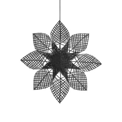 Julstjärna Anna Star Svart 82 cm (Storlek: 82 x 82 x 15 cm)