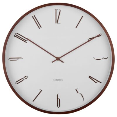 Karlsson Scandia väggklocka 40 cm, white