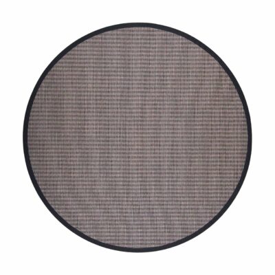Kelo Matta Rund 160 cm Brun/Svart - Vm Carpet