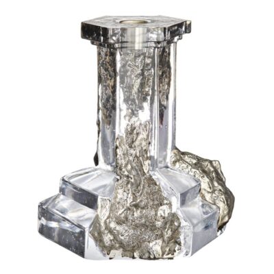 Kosta boda Rocky Baroque ljusstake 175 mm, glossy glaze