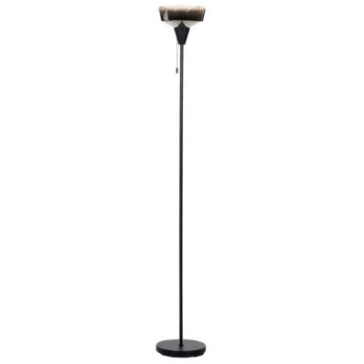 Krokve Golvlampa 175 cm - Svart/Mörkbrun
