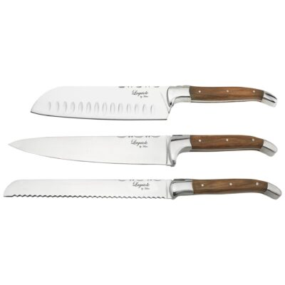 Laguiole by haws Knivset 3 delar, Olive