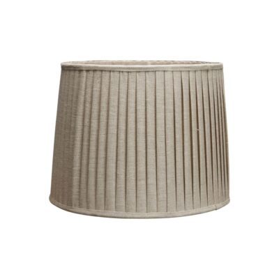 Lampskärm Sofia Plisse Natur - Pr Home (Storlek: Ø 25 cm)