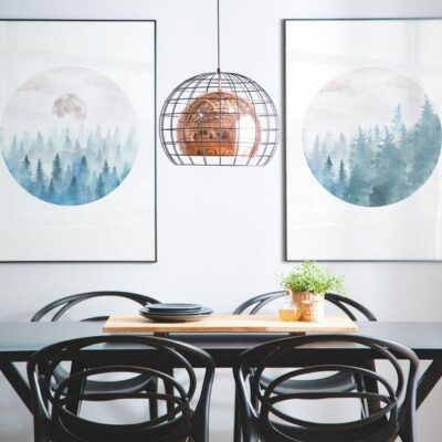 Liri Taklampa 31 cm - Koppar