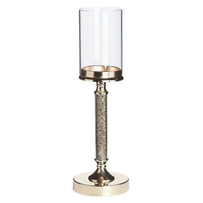 Ljusstake Abbeville Guld, 13x13x41 cm - Guld, 13x13x41 cm