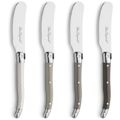 Lou laguiole Smörknivar 4-pack, mixade färger
