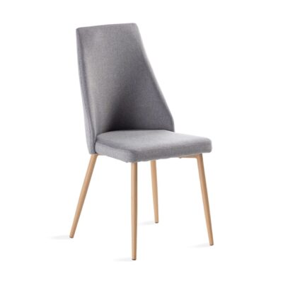 Ludvig Matstol - Ljusgrå/Ek