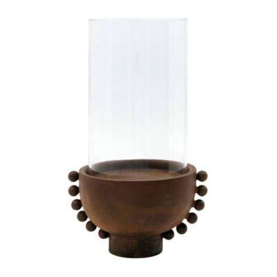 Manet ljusstake, bränd röd