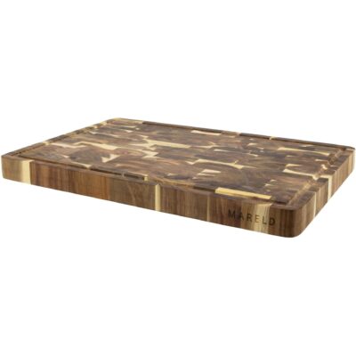 Mareld Skärbräda L 48x32x3,5 cm, akaciaträ