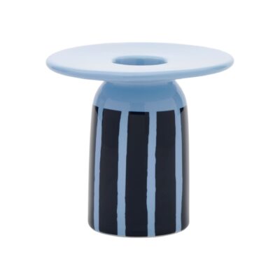 Marimekko Piccolo ljusstake 8 cm, ljusblå/petrol