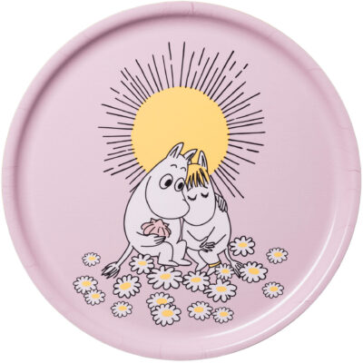 Moomin arabia Förälskade bricka 35 cm