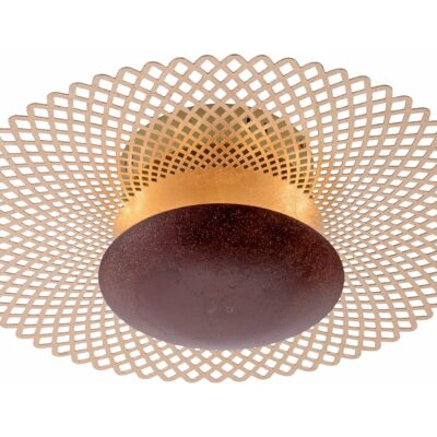 NEVIS taklampa, rusty coloured - Rostbrun