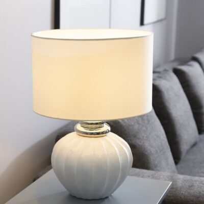 Neris Bordslampa 33 cm - Silver