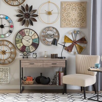 Nottwil Väggklocka 61 cm - Guld