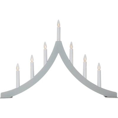 Pagod adventsljusstake, grafit