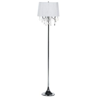 Pianose Golvlampa 165 cm - Silver/Vit
