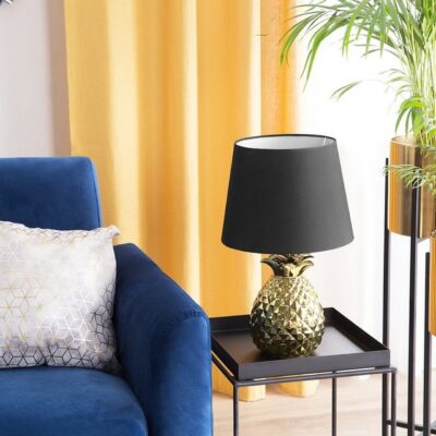 Pineapple Bordslampa 32 cm - Guld