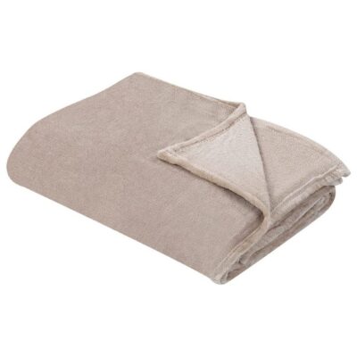 Pläd Bayburt Beige, 200x220 cm - Beige, 200x220 cm