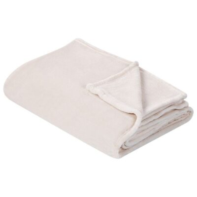 Pläd Bayburt Vit, 200x220 cm - Vit, 200x220 cm
