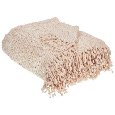 Pläd Vella Rosa, 150x200 cm - Rosa, 150x200 cm