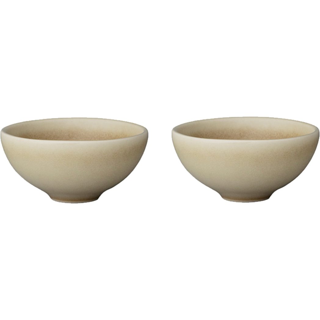 PotteryJo Daga skål, 5 cm, 2-pack, vit
