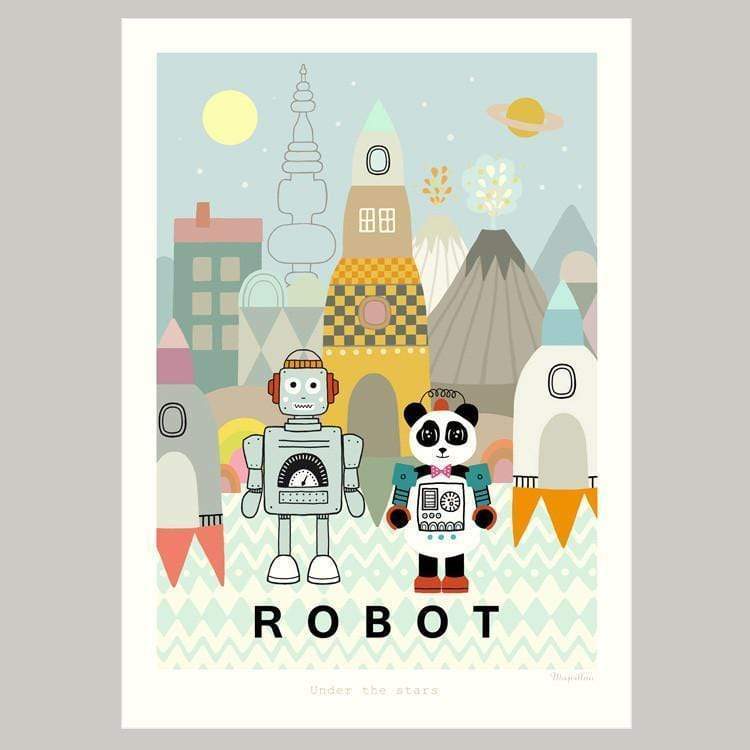 ROBOT Poster 50×70 cm