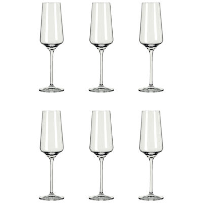 Ritzenhoff Lichtweiss champagneglas 23,3 cl, 6 st.