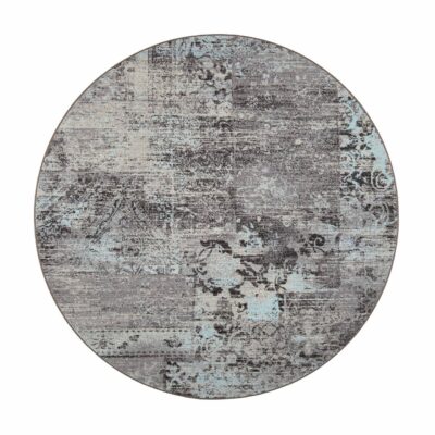 Rustiikki Matta Rund 133 cm Turkos - Vm Carpet
