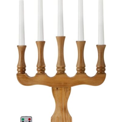 Rydboholm Adventsljusstake Brun Batteridriven