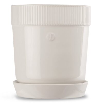 Sagaform liten kruka, vit