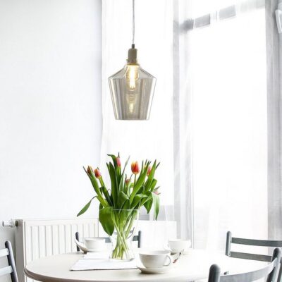 Santon Taklampa 20 cm - Transparent