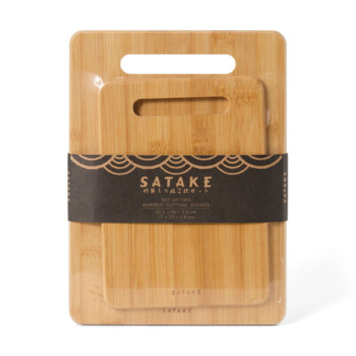 Satake Skärbräda 2-pack, bambu