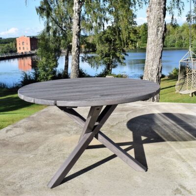 Scottsdale Matbord Utomhus 112 cm Runt Shabby Chic - KWA