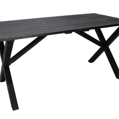Scottsdale Matbord Utomhus 150 cm Kaffesvart - Kaffesvart