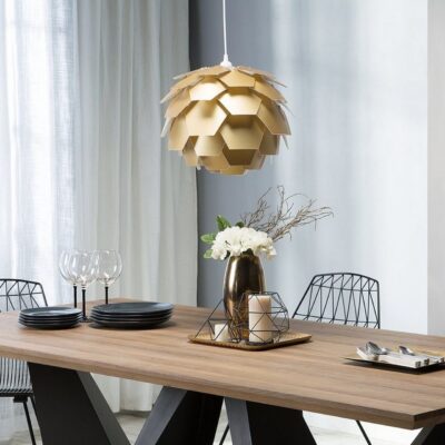 Segre Taklampa 40 cm - Guld