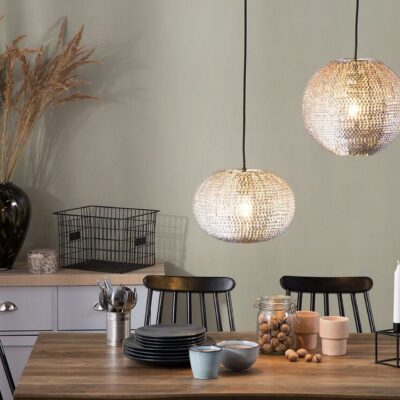 Seine Taklampa 30 cm - Silver