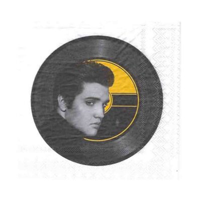 Servetter Elvis 33 x 33 cm