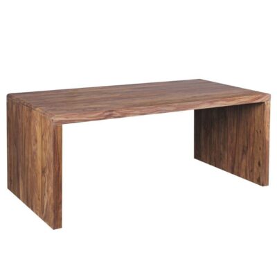 Skrivbord Wohnling Massiva träben lantlig stil 200x100 cm, Rose Wood - 200x100 cm, rosenträ
