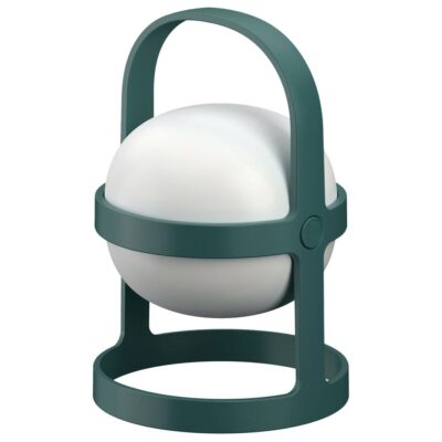 Soft Spot Solar Circular lampa 18,5 cm, grön