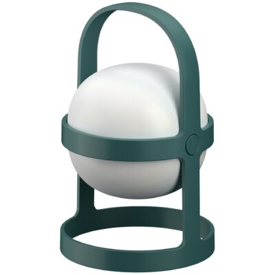 Soft Spot Solar Circular lampa 25 cm, grön