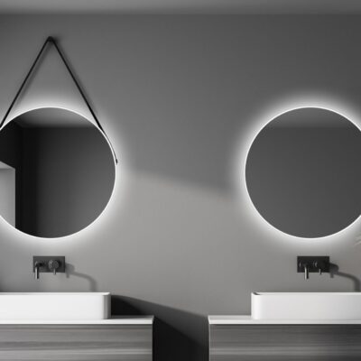 Spegel Delaryd 80 cm - Vit