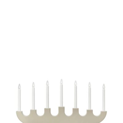 Spira Adventsljusstake Greige 60 cm