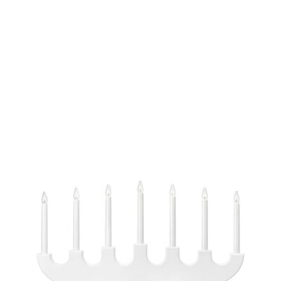 Spira Adventsljusstake Vit 60 cm