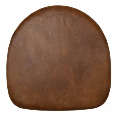 Stolsdyna för matstol Living i brunt läder