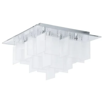 Taklampa Eglo Condrada 1 - Vit/Krom