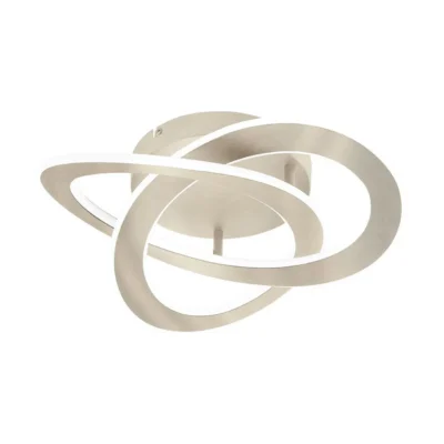 Taklampa Eglo Rolimare Nickel-Matt/Vit - Nickel