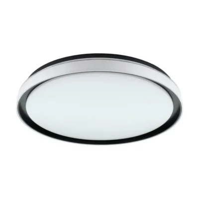 Taklampa Eglo Seluci Svart Vit, Klar - Svart/Vit